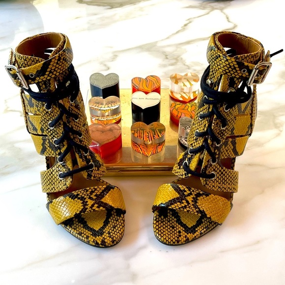 Chloe Rylee Python Sandals😎😎😎 - Picture 7 of 15